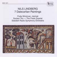 CD cover to 7 Dalecarlian Paintings