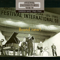 CD cover to Brand New! Swedish Jazz History Vol. 9