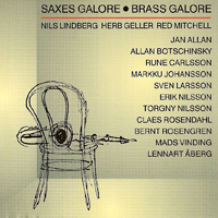 CD cover to Saxes galore • Brass galore